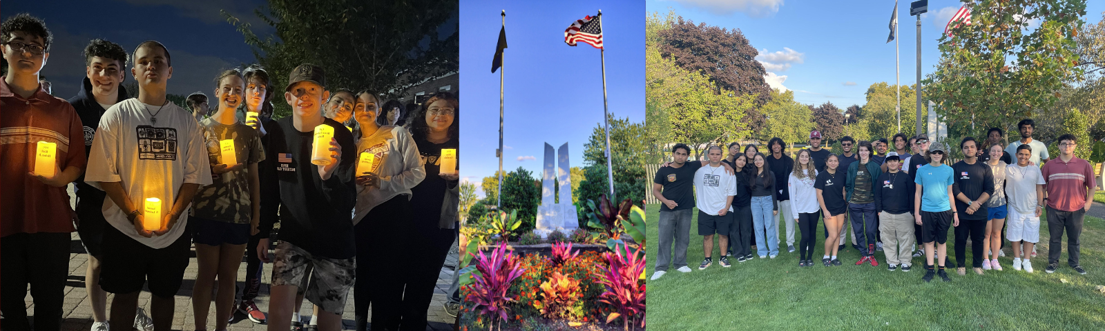 太阳城博彩官方网站高中ers Share Patriotic Commitment at POW/MIA Vigil 